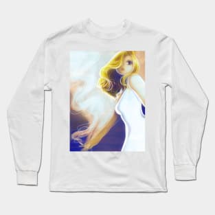 Blonde Cigarette Long Sleeve T-Shirt